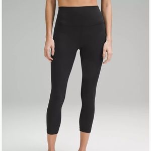 Lululemon wunder under cropped HR legging